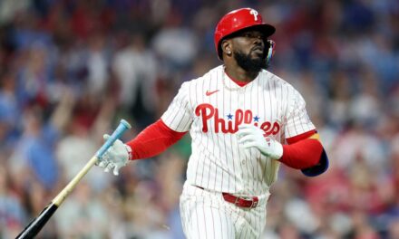 Adolis Garcia’s struggles at the plate are summed up by this troubling stat