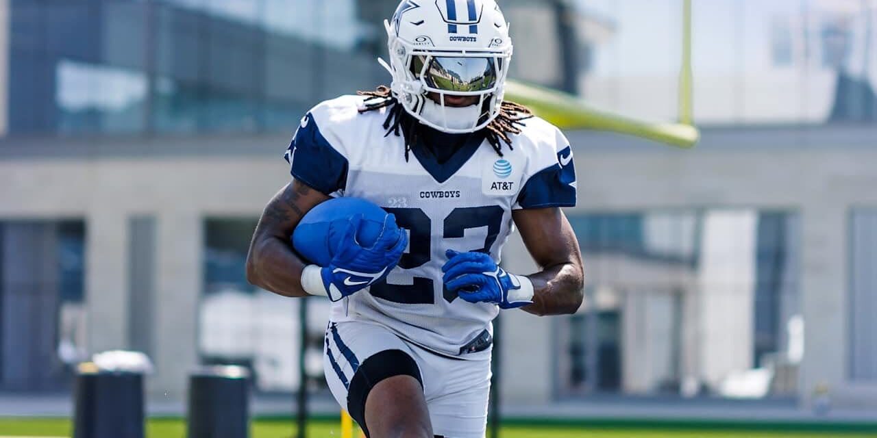 Eagles take flier on Jaydon Blue, sign ex-Cowboys RB to practice squad