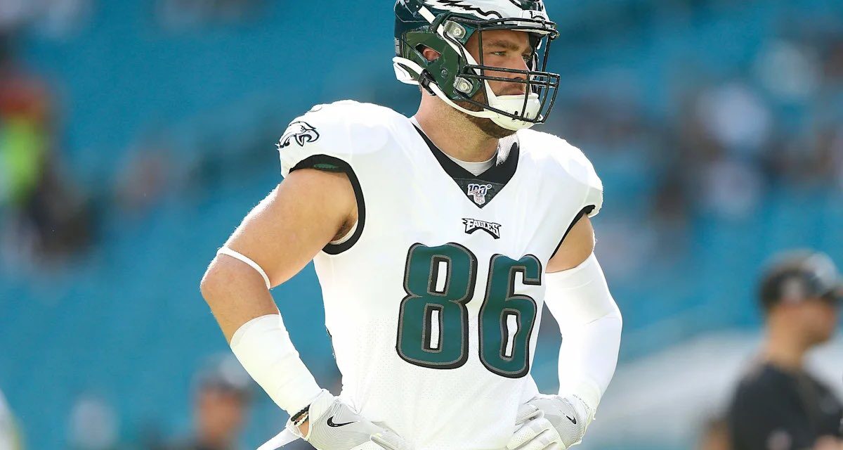 Eagles to sign Zach Ertz to practice squad after Dallas Goedert injury update